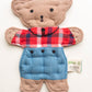 Red Flatty Bear (Buy 1, Gift 1)